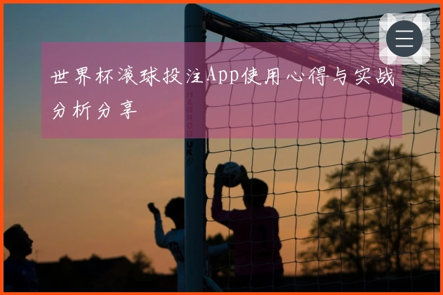 世界杯滚球投注App使用心得与实战分析分享